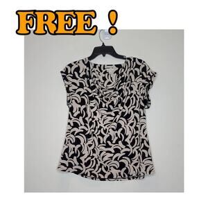 FWP Dana Buchman travel anywhere blouse - large